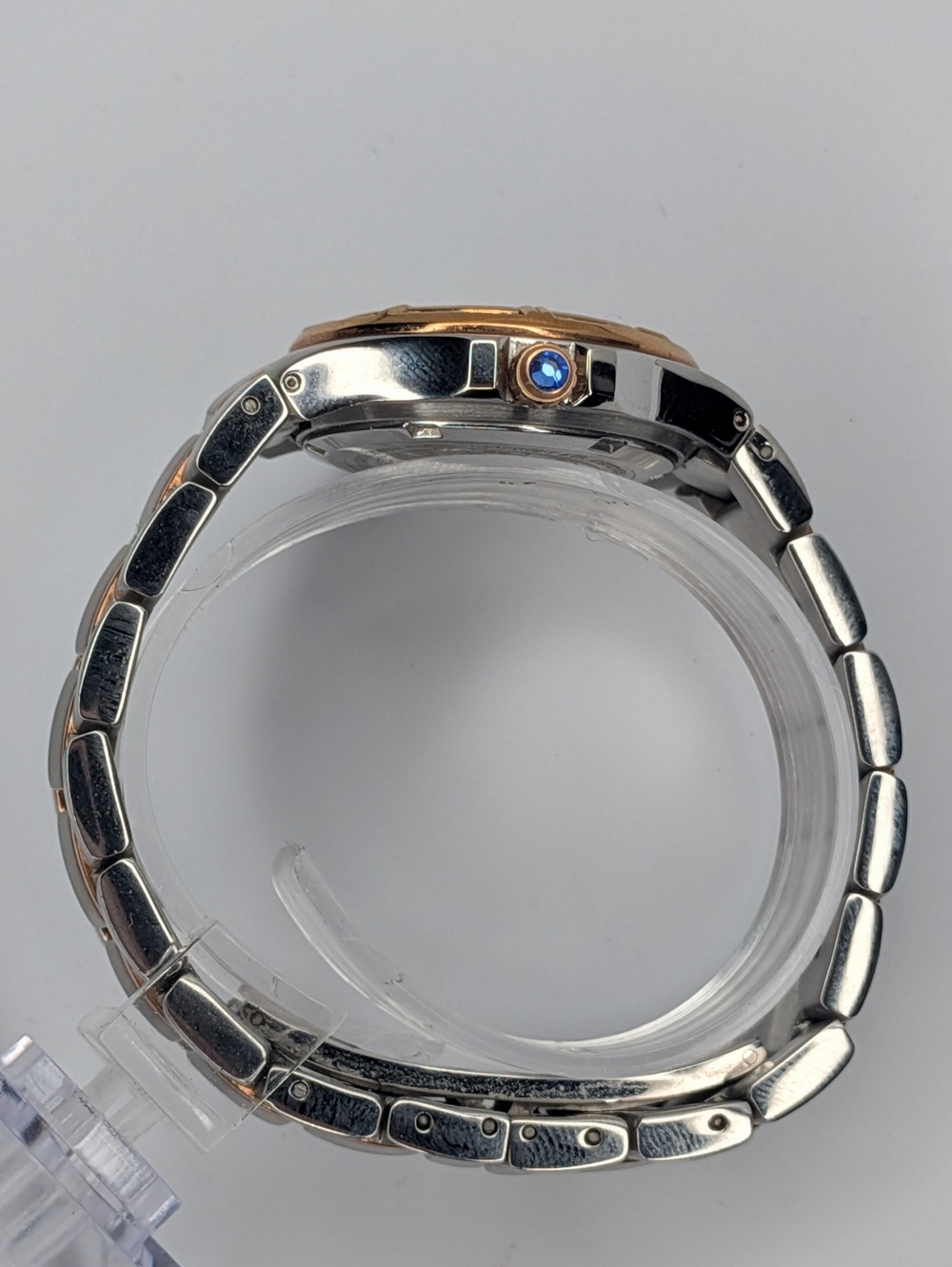 Invicta Wildflower Lady Watch Two Tone Silver Gold Tone Diamond Accent Tritnite - Picture 12 of 15